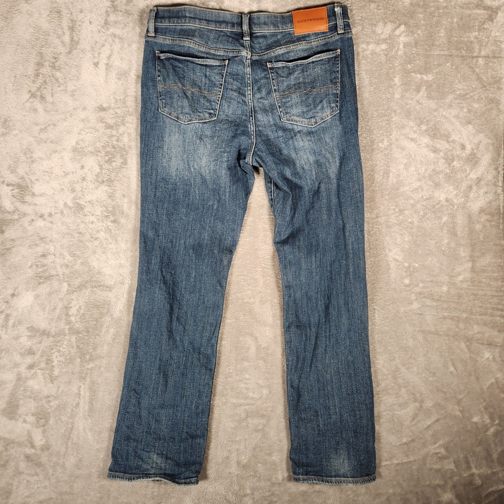 Lucky Brand Sweet Mid Rise Jeans Women's 31X31 Blue Excellent 7W12559 Straight - Picture 12 of 15